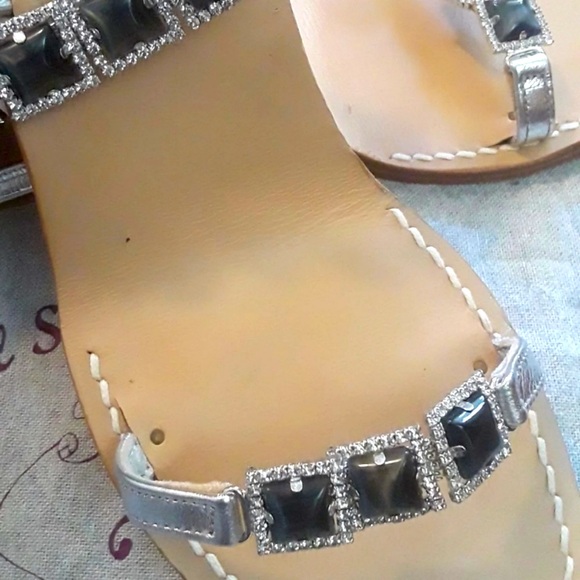 IL SANDALO CAPRESE Italian handmade sandals/wedges European size 39 (US38 /38.5) - Picture 4 of 6